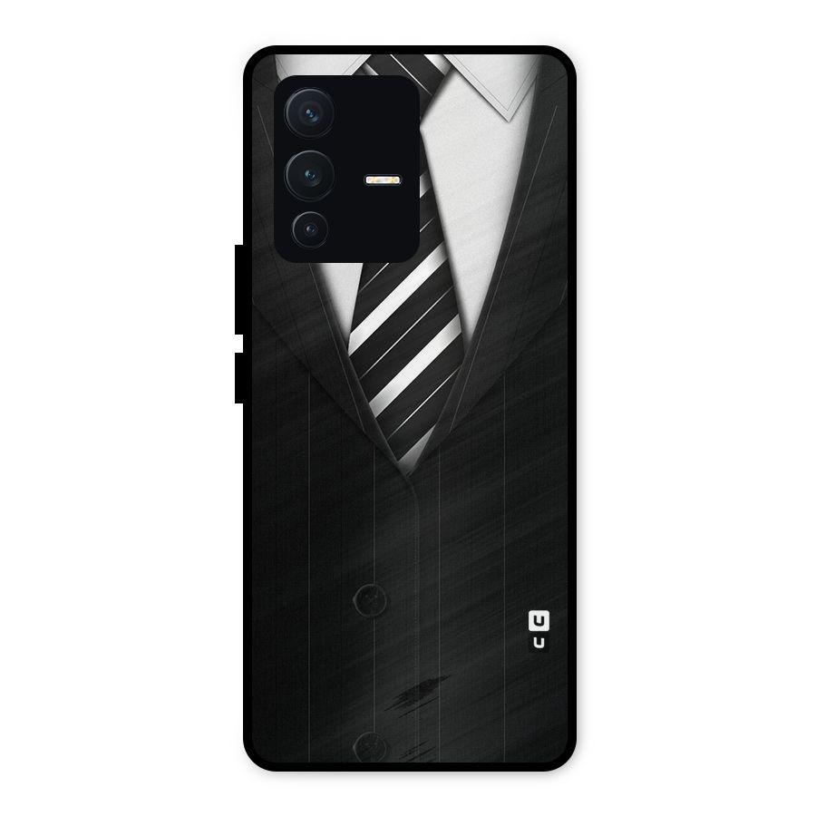 Classic Ready Suit Metal Back Case for Vivo V23 5G