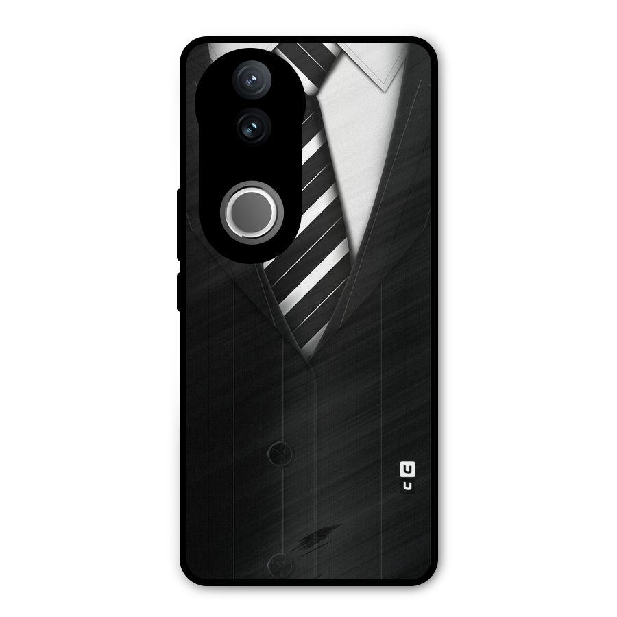 Classic Ready Suit Metal Back Case for Vivo V50e