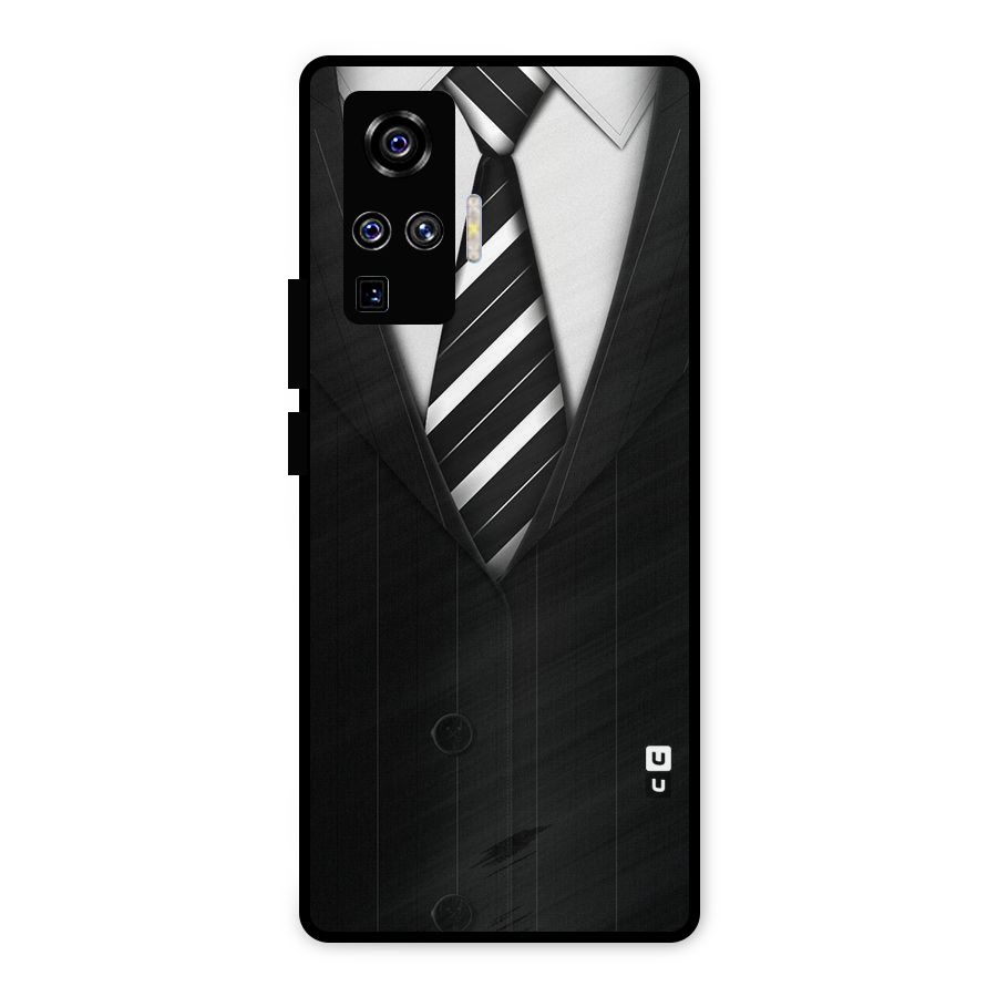 Classic Ready Suit Metal Back Case for Vivo X50 Pro