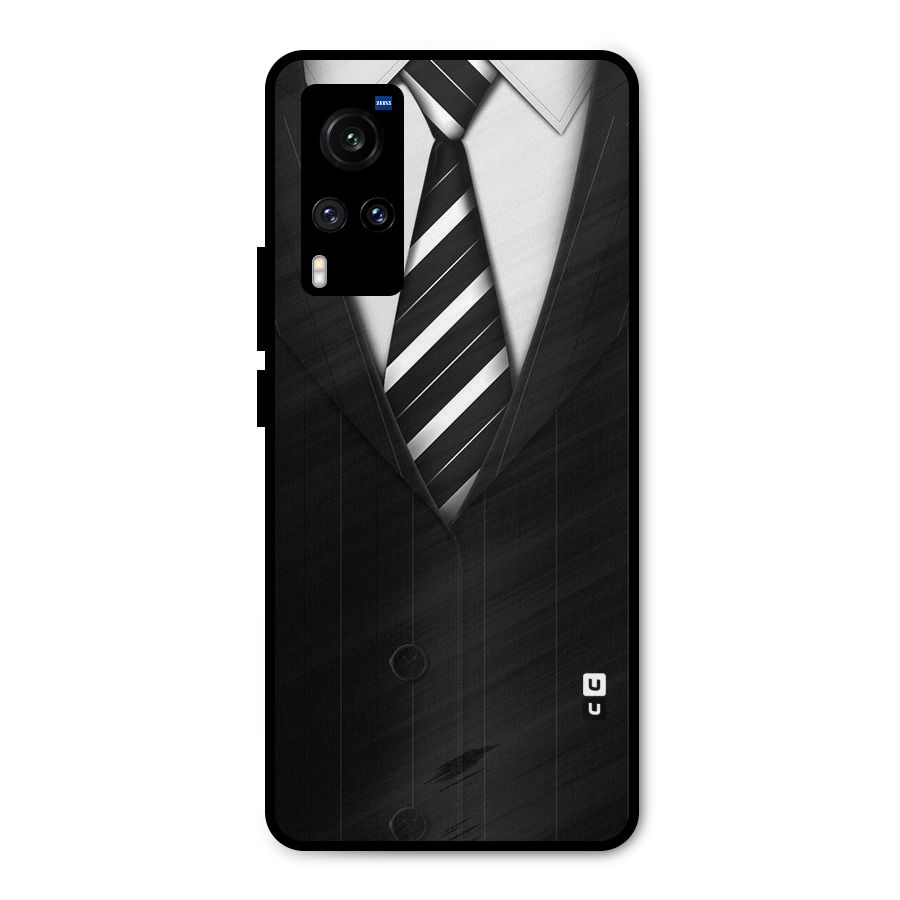Classic Ready Suit Metal Back Case for Vivo X60