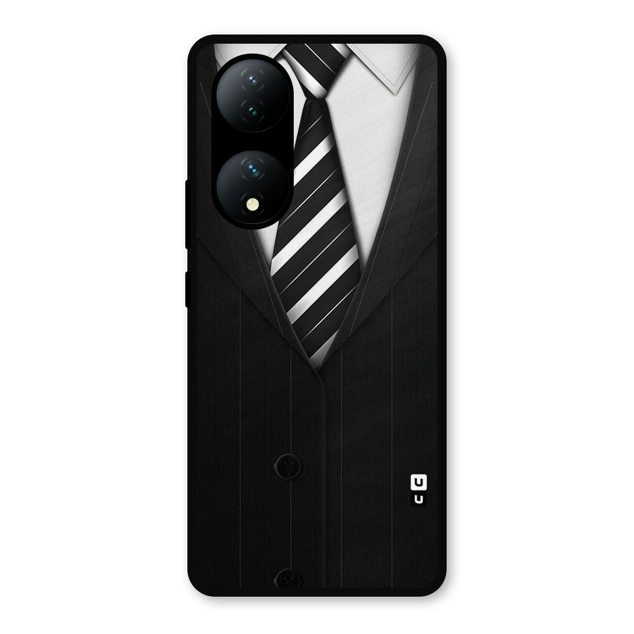 Classic Ready Suit Metal Back Case for Vivo Y100
