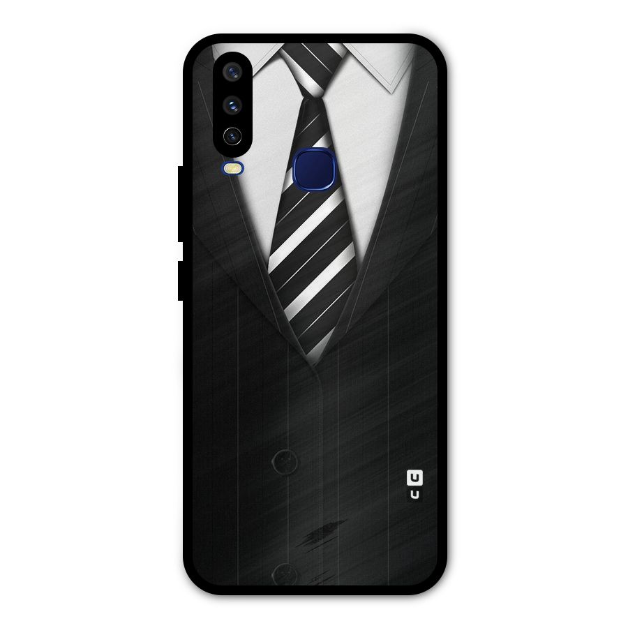 Classic Ready Suit Metal Back Case for Vivo Y15