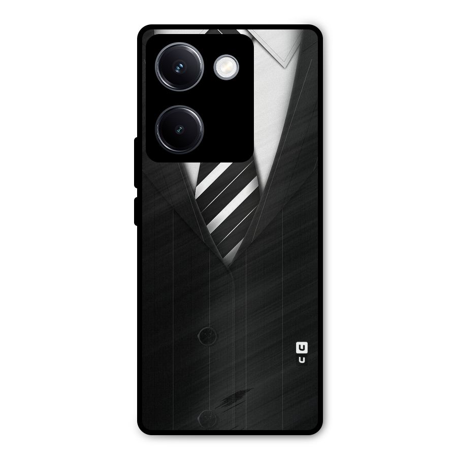 Classic Ready Suit Metal Back Case for Vivo Y300 Plus