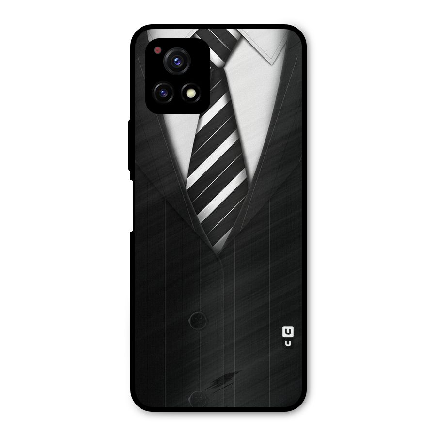 Classic Ready Suit Metal Back Case for Vivo Y72 5G