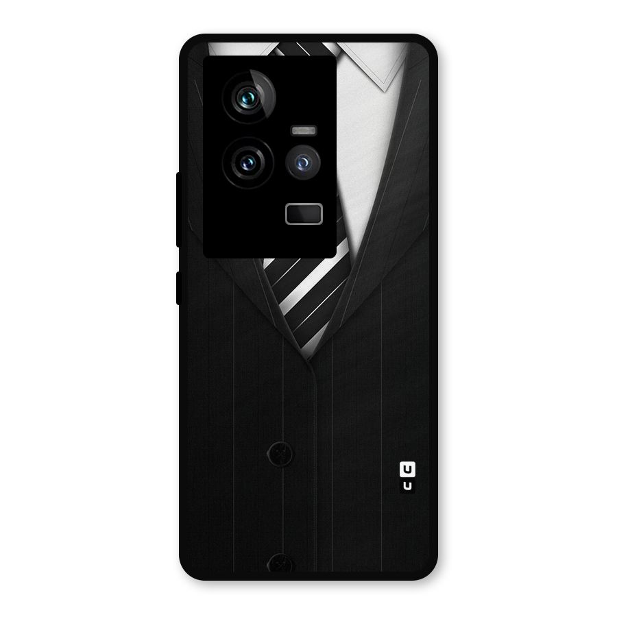 Classic Ready Suit Metal Back Case for iQOO 11 5G