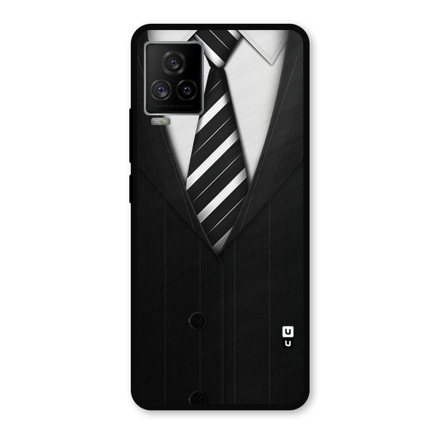 Classic Ready Suit Metal Back Case for iQOO 7 Legend 5G