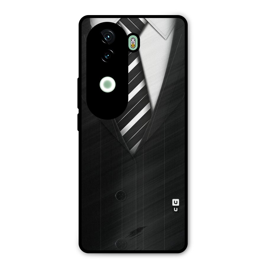 Classic Ready Suit Metal Back Case for iQOO Z9s