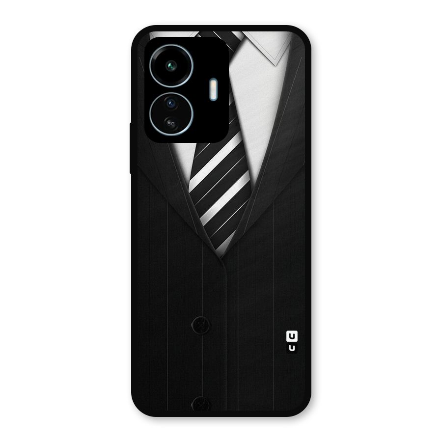 Classic Ready Suit Metal Back Case for vivo iQOO Z6 Lite 5G