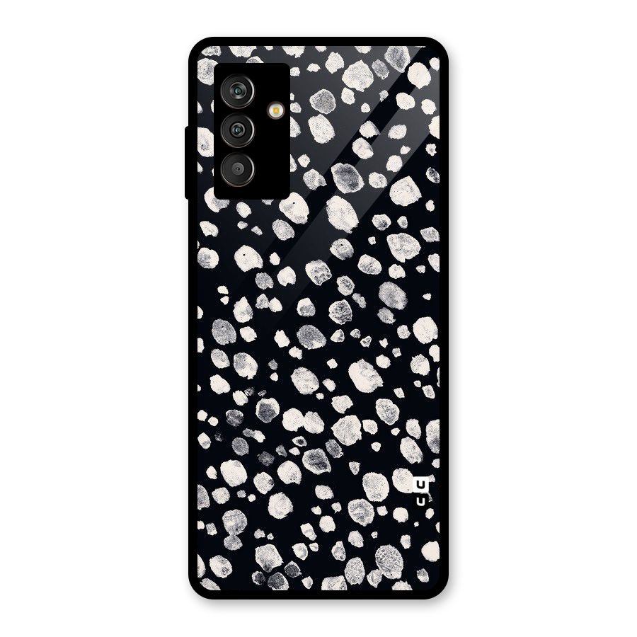 Classic Rocks Pattern Glass Back Case for Galaxy M13