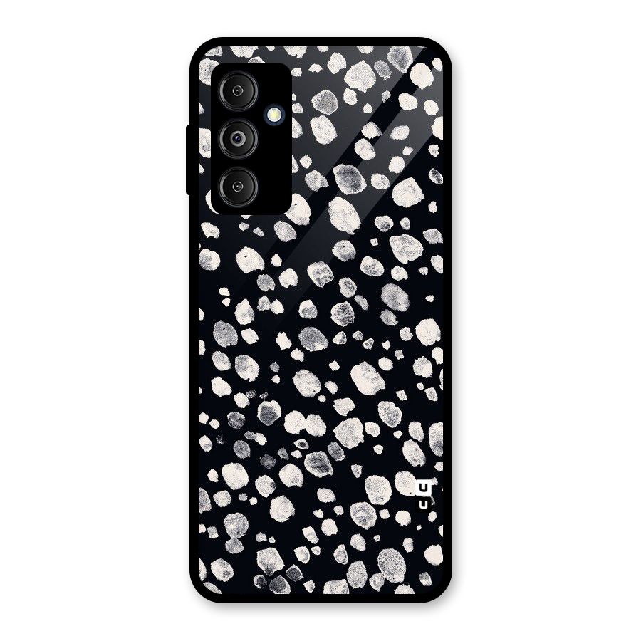 Classic Rocks Pattern Glass Back Case for Galaxy M14 5G