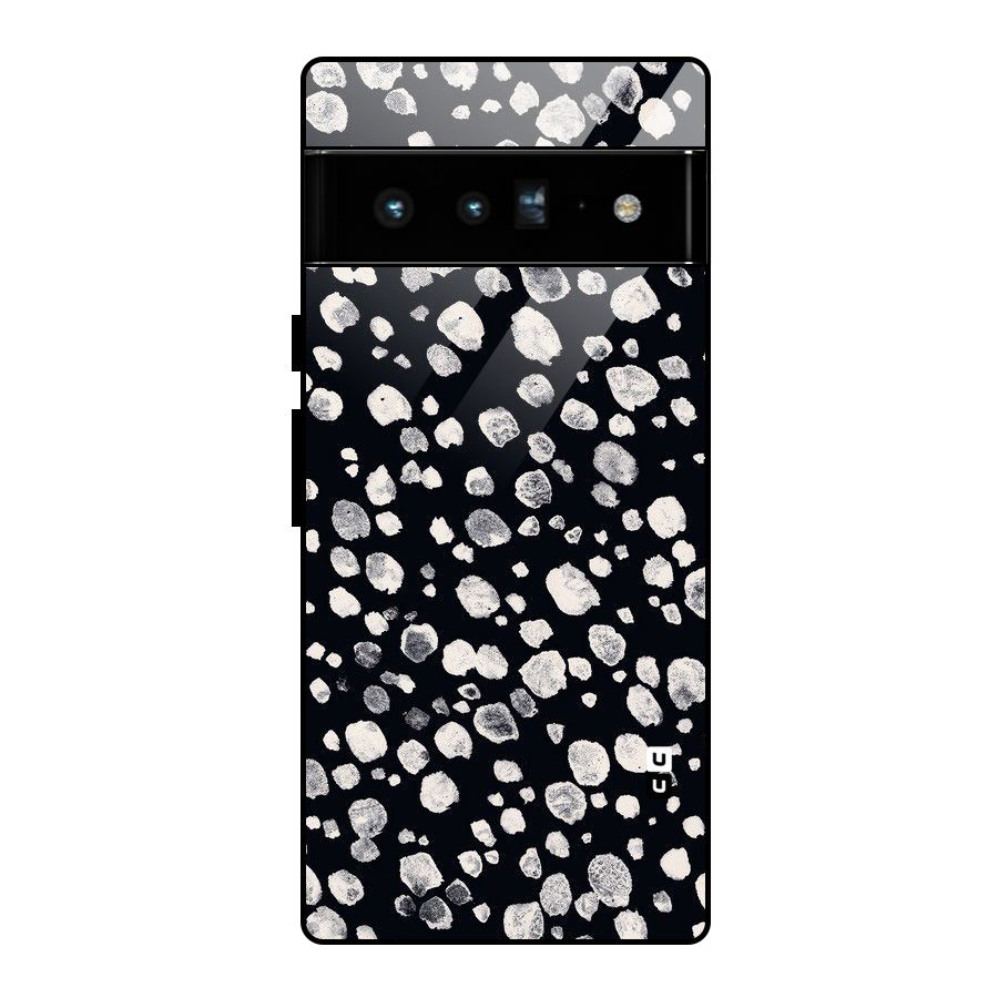 Classic Rocks Pattern Glass Back Case for Google Pixel 6 Pro