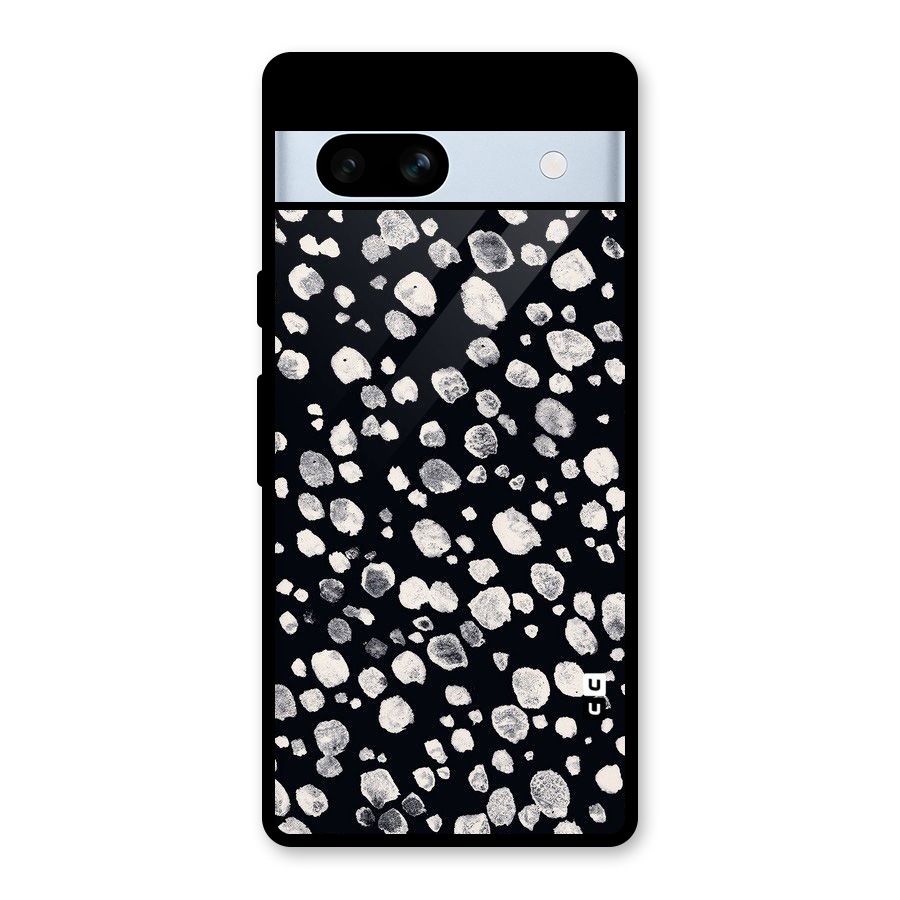 Classic Rocks Pattern Glass Back Case for Google Pixel 7a