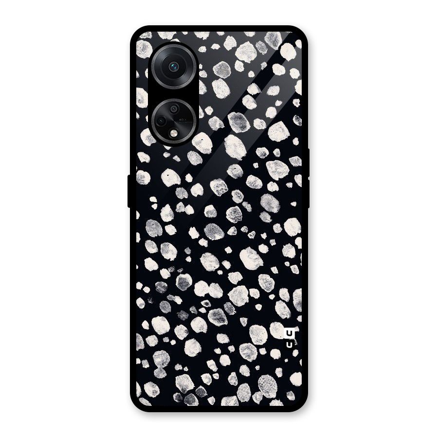 Classic Rocks Pattern Glass Back Case for Oppo F23