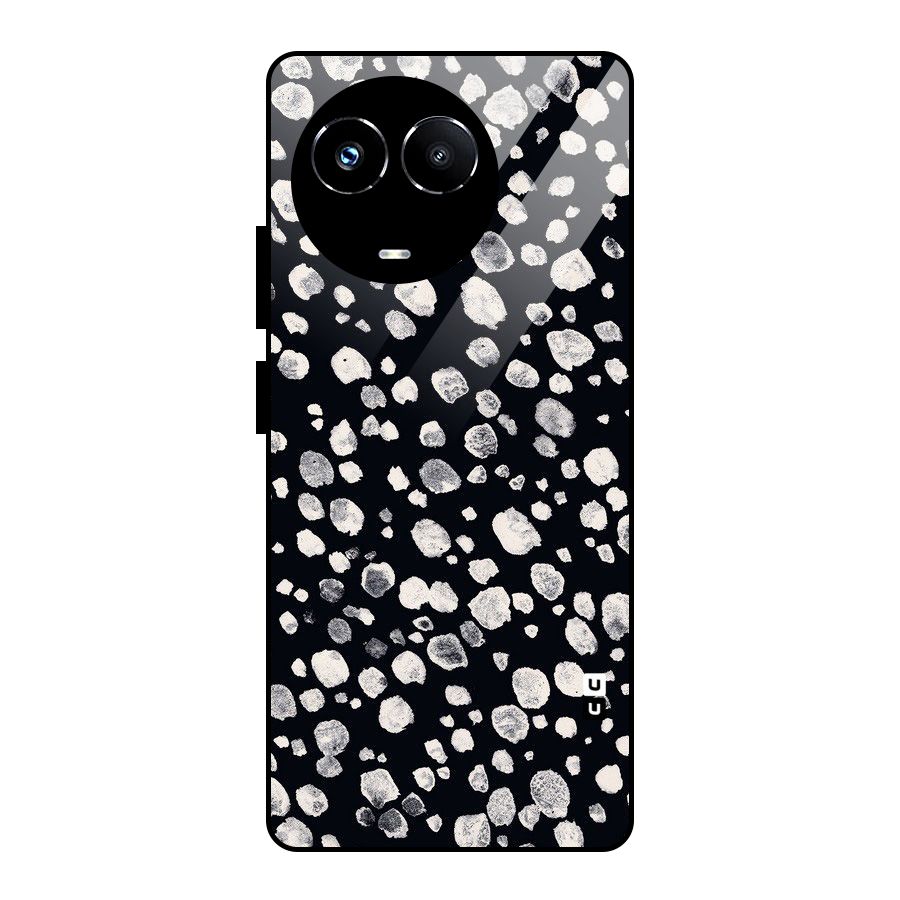 Classic Rocks Pattern Glass Back Case for Realme 11X