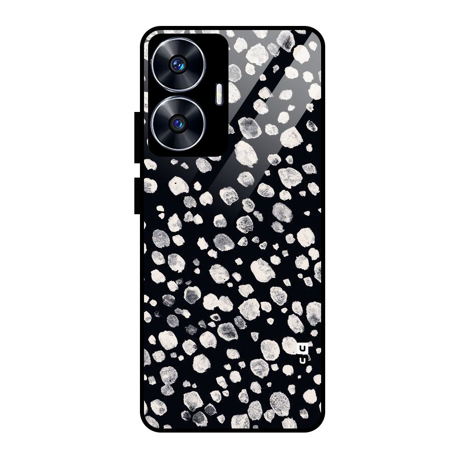 Classic Rocks Pattern Glass Back Case for Realme Narzo N55