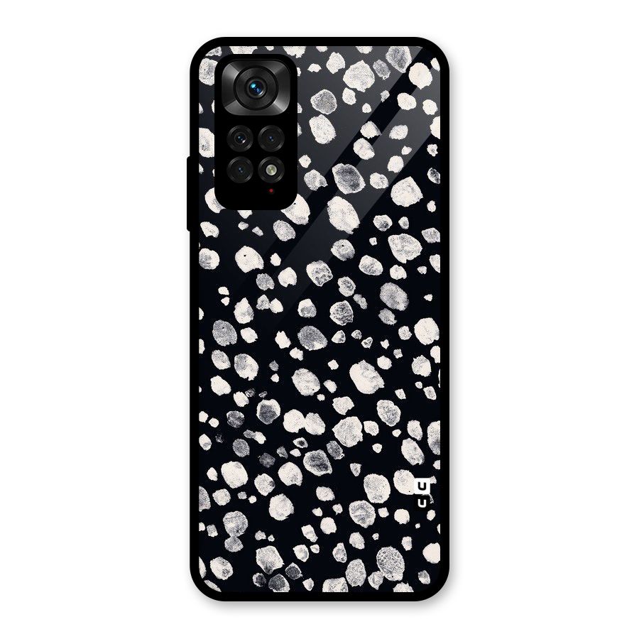 Classic Rocks Pattern Glass Back Case for Redmi Note 11S