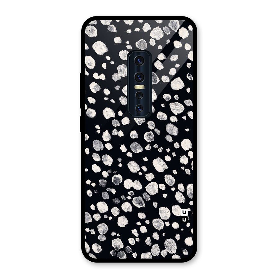 Classic Rocks Pattern Glass Back Case for Vivo V17 Pro