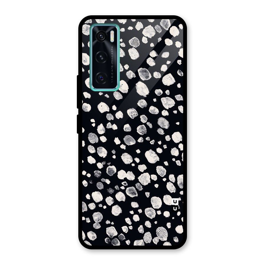Classic Rocks Pattern Glass Back Case for Vivo V20 SE