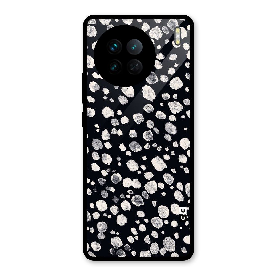 Classic Rocks Pattern Glass Back Case for Vivo X90