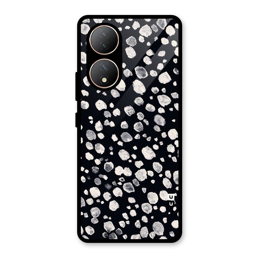 Classic Rocks Pattern Glass Back Case for Vivo Y100A