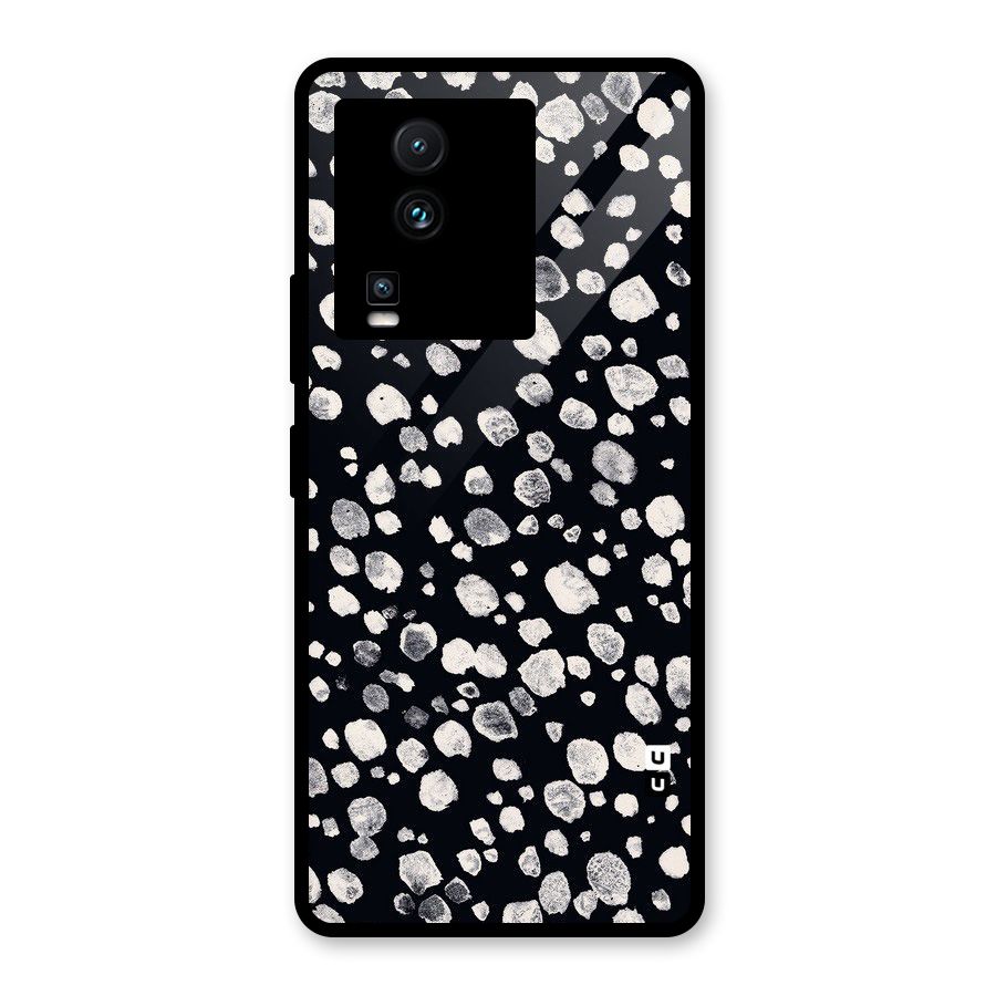 Classic Rocks Pattern Glass Back Case for Vivo iQOO Neo 7 Pro