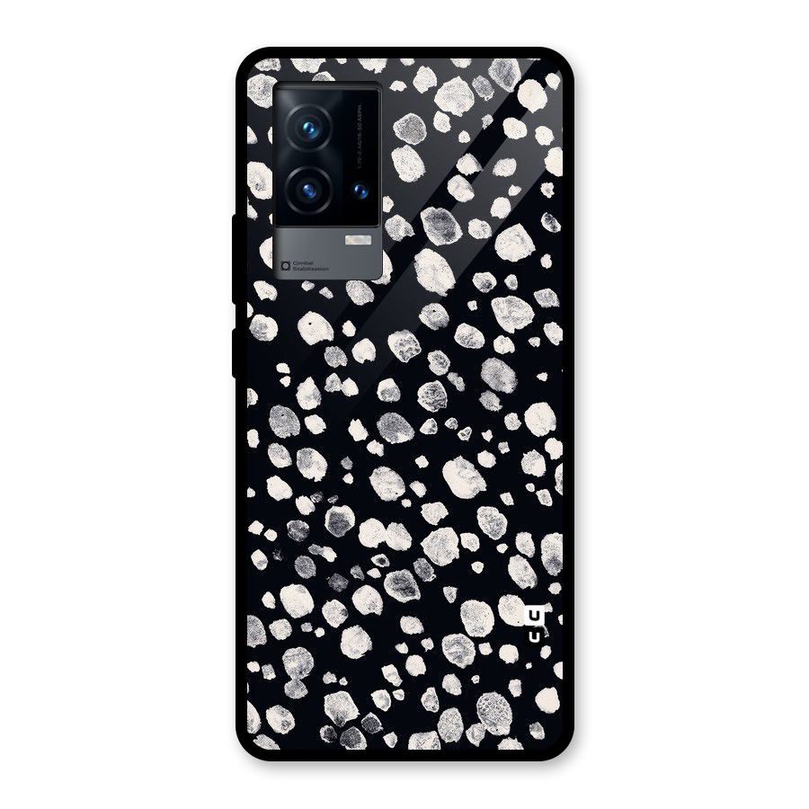 Classic Rocks Pattern Glass Back Case for iQOO 9 5G