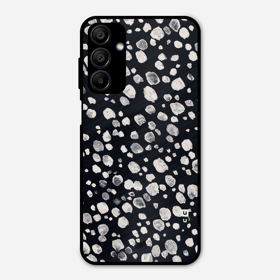 Classic Rocks Pattern Metal Back Case for Galaxy A15 5G