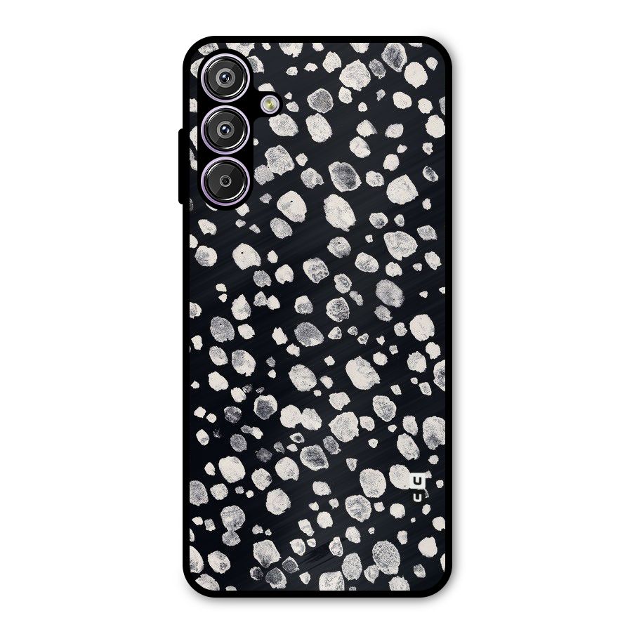 Classic Rocks Pattern Metal Back Case for Galaxy F15