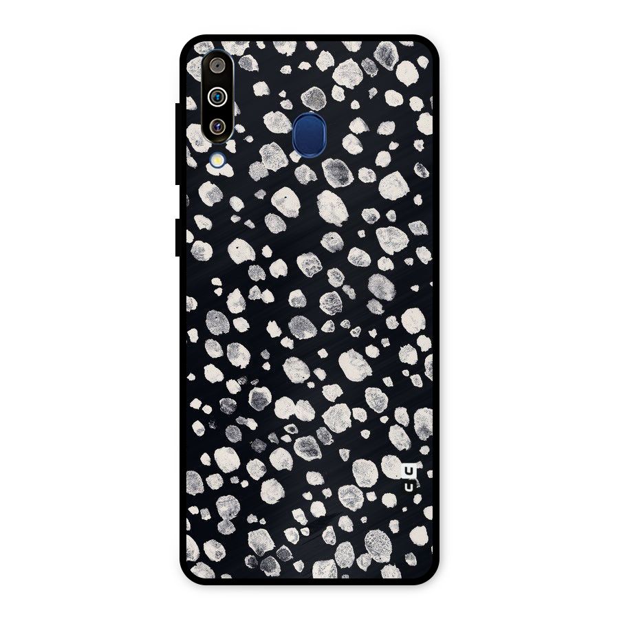 Classic Rocks Pattern Metal Back Case for Galaxy M30