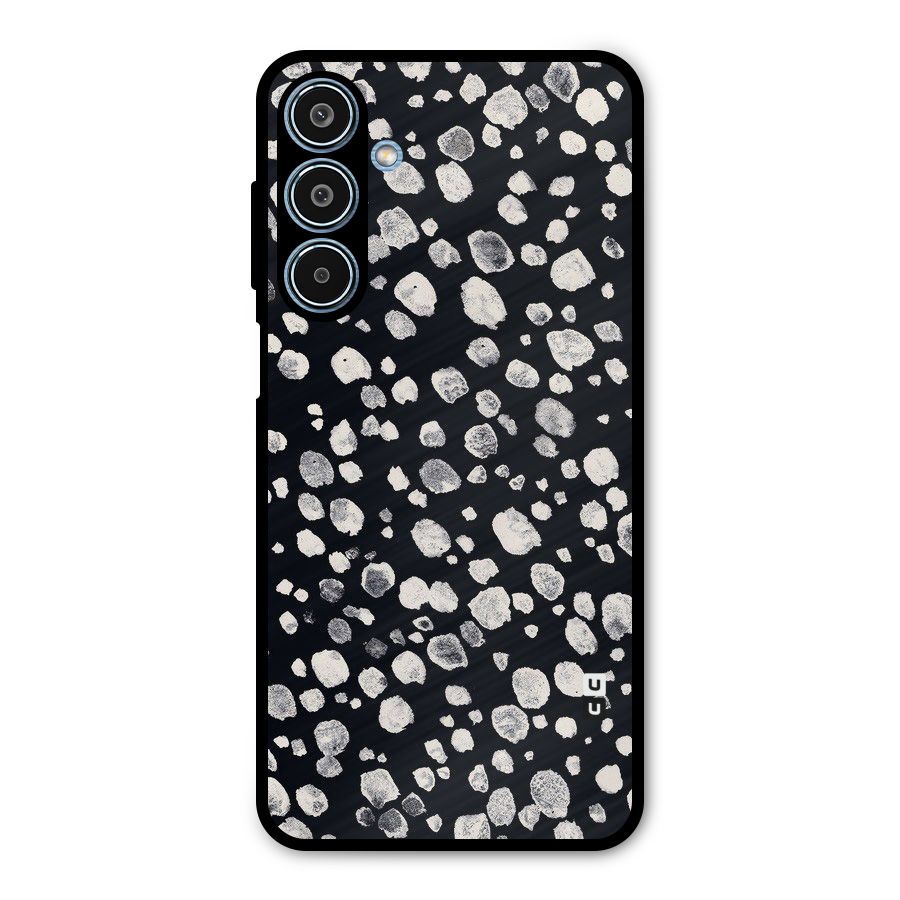 Classic Rocks Pattern Metal Back Case for Galaxy M35