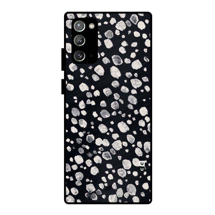 Classic Rocks Pattern Metal Back Case for Galaxy Note 20