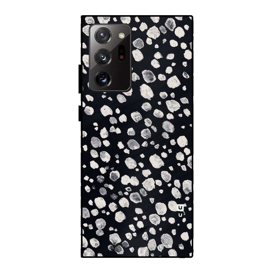Classic Rocks Pattern Metal Back Case for Galaxy Note 20 Ultra