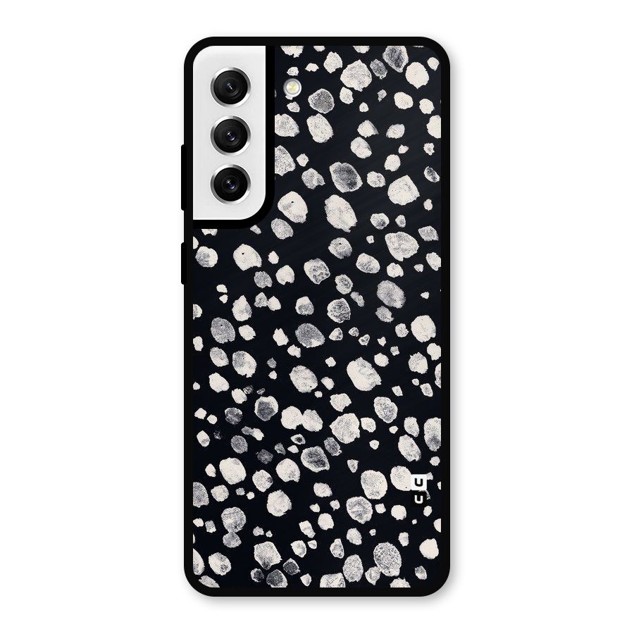 Classic Rocks Pattern Metal Back Case for Galaxy S21 FE 5G