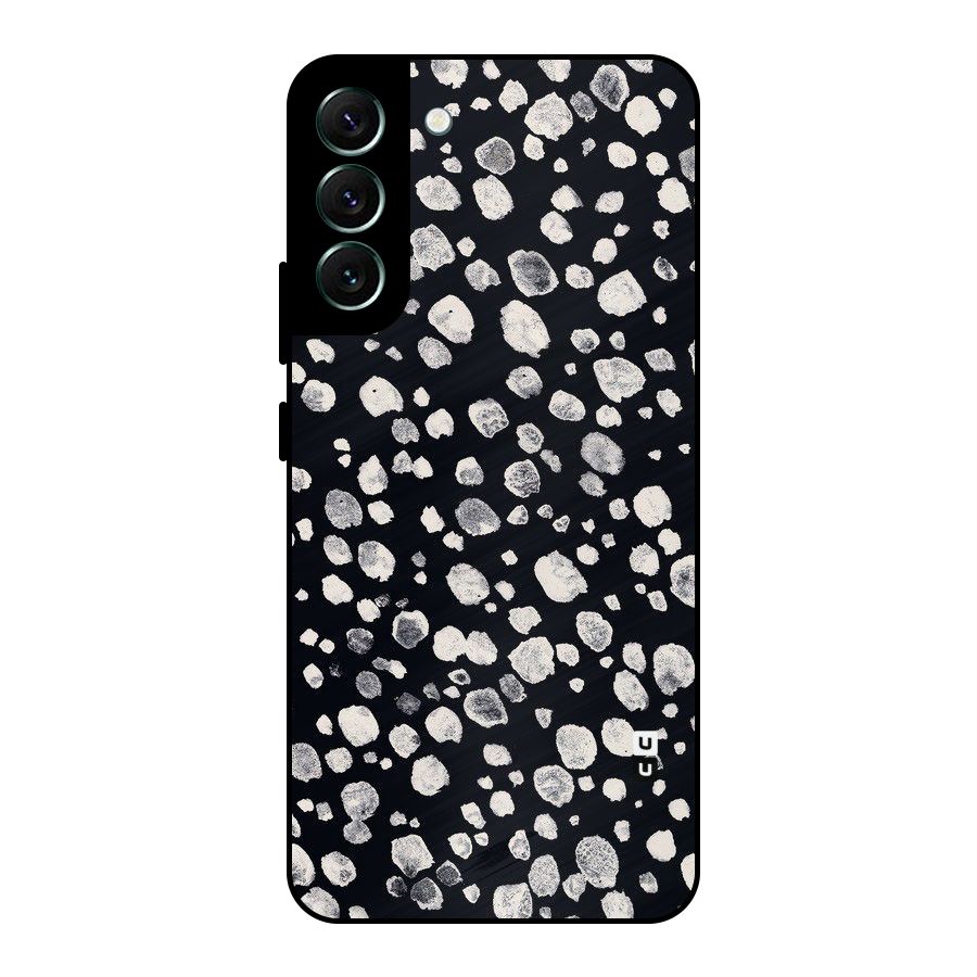 Classic Rocks Pattern Metal Back Case for Galaxy S22 Plus 5G