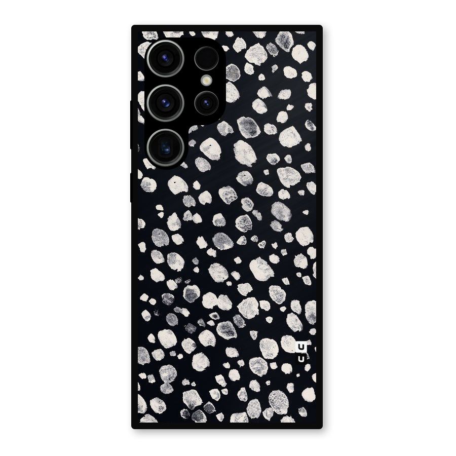 Classic Rocks Pattern Metal Back Case for Galaxy S23 Ultra