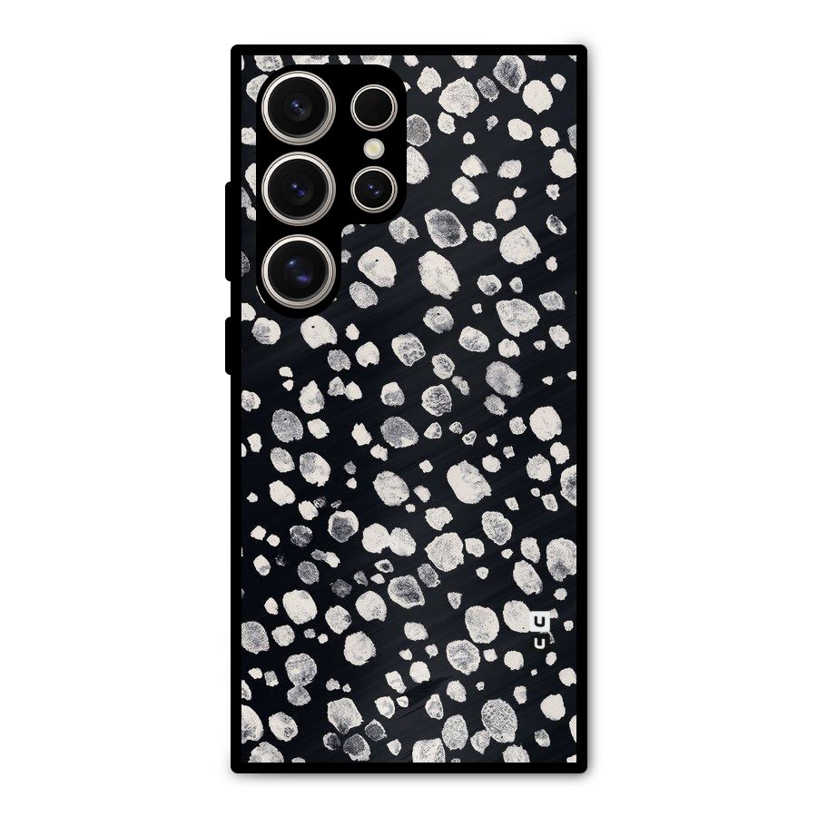 Classic Rocks Pattern Metal Back Case for Galaxy S24 Ultra