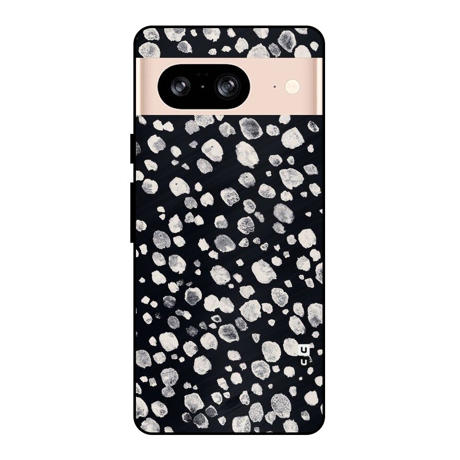 Classic Rocks Pattern Metal Back Case for Google Pixel 8