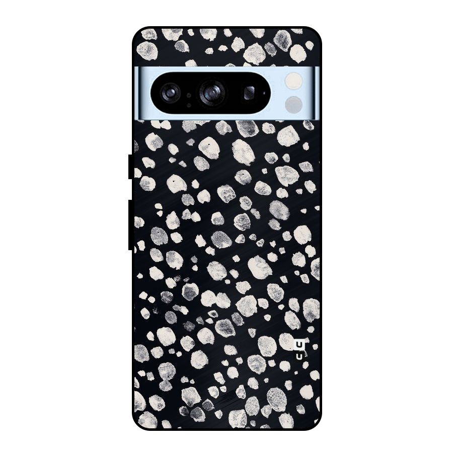 Classic Rocks Pattern Metal Back Case for Google Pixel 8 Pro