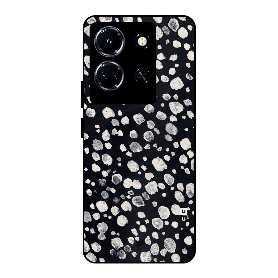 Classic Rocks Pattern Metal Back Case for Infinix Note 30 5G