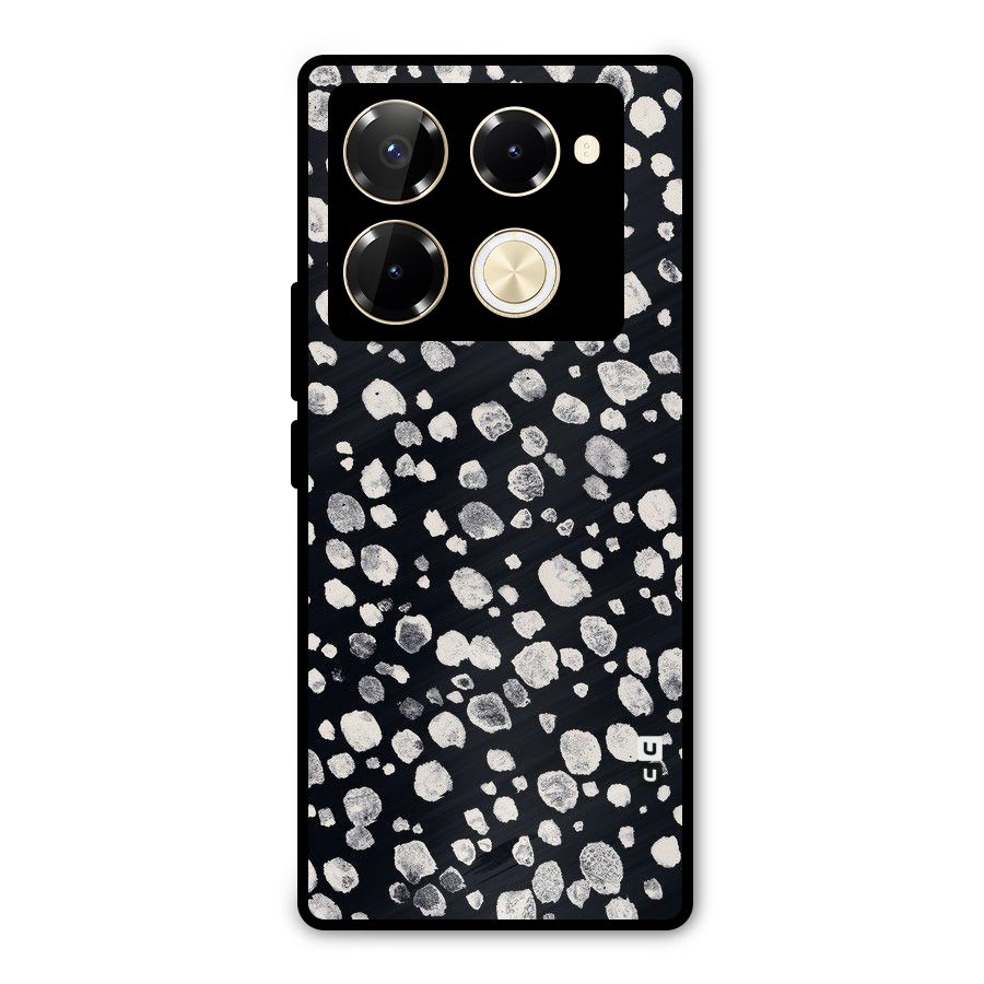 Classic Rocks Pattern Metal Back Case for Infinix Note 40 Pro Plus