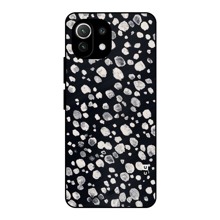 Classic Rocks Pattern Metal Back Case for Mi 11 Lite NE 5G