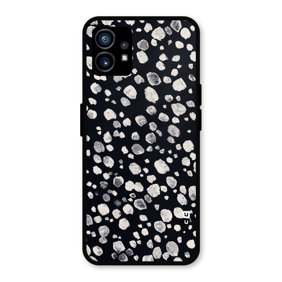 Classic Rocks Pattern Metal Back Case for Nothing Phone 1