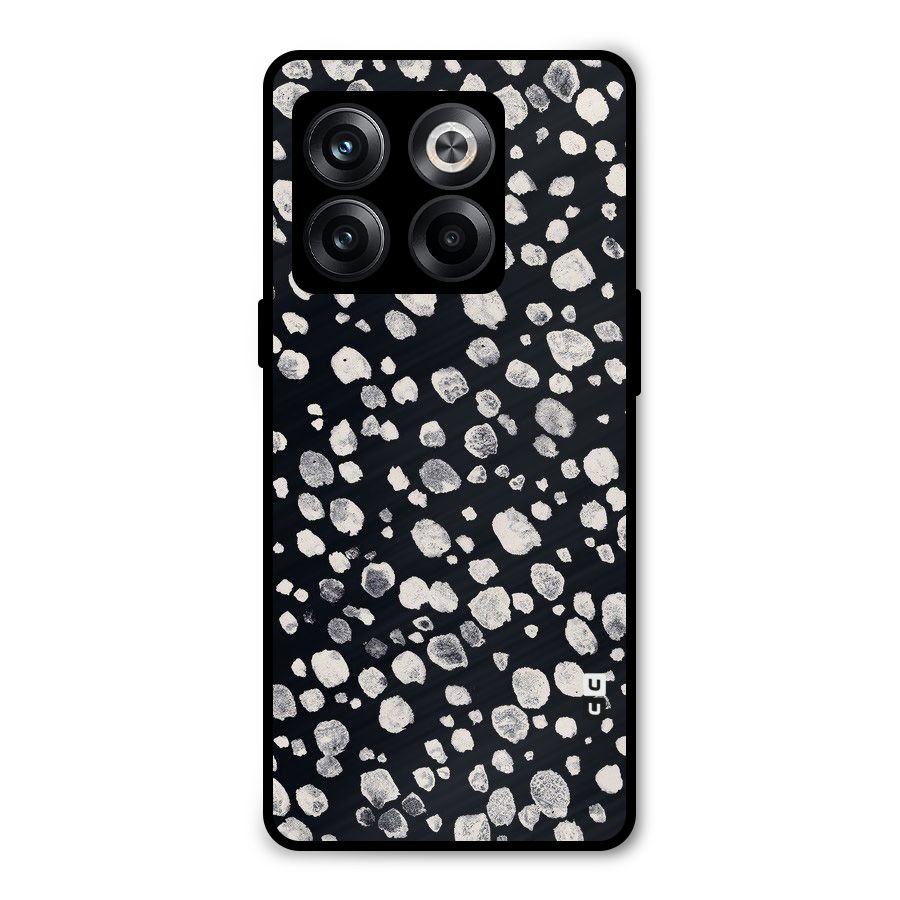 Classic Rocks Pattern Metal Back Case for OnePlus 10T