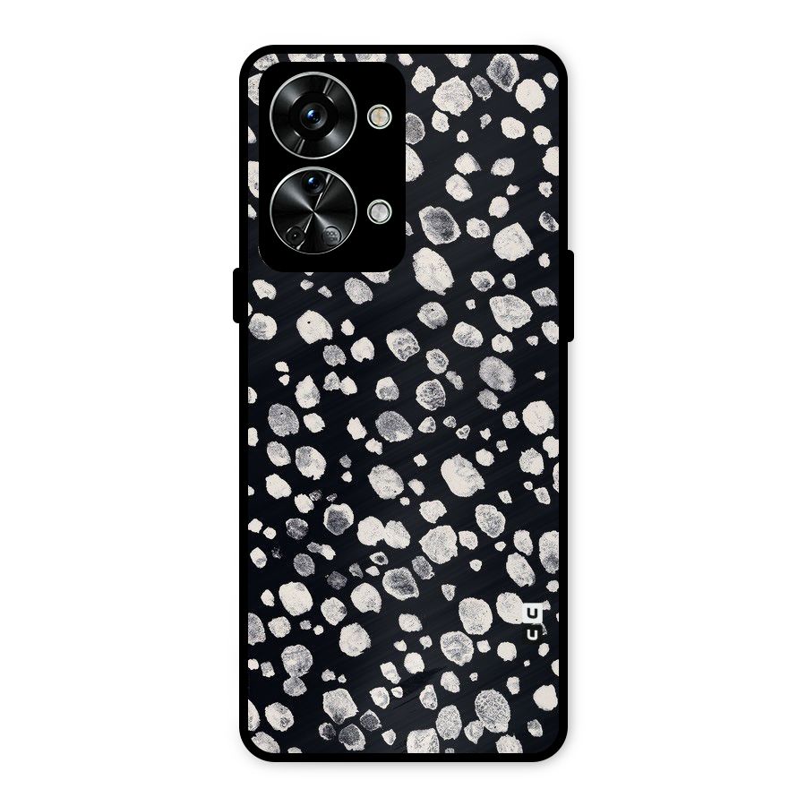 Classic Rocks Pattern Metal Back Case for OnePlus Nord 2T