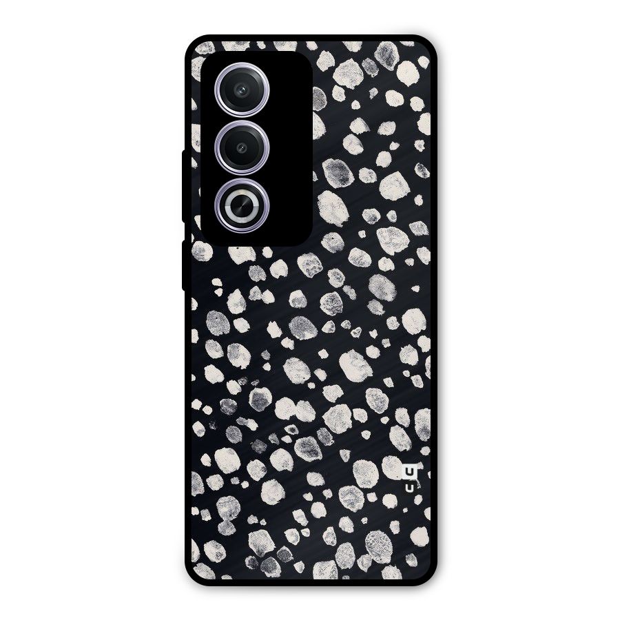 Classic Rocks Pattern Metal Back Case for Oppo A3 Pro