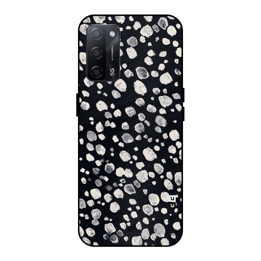 Classic Rocks Pattern Metal Back Case for Oppo A53s 5G