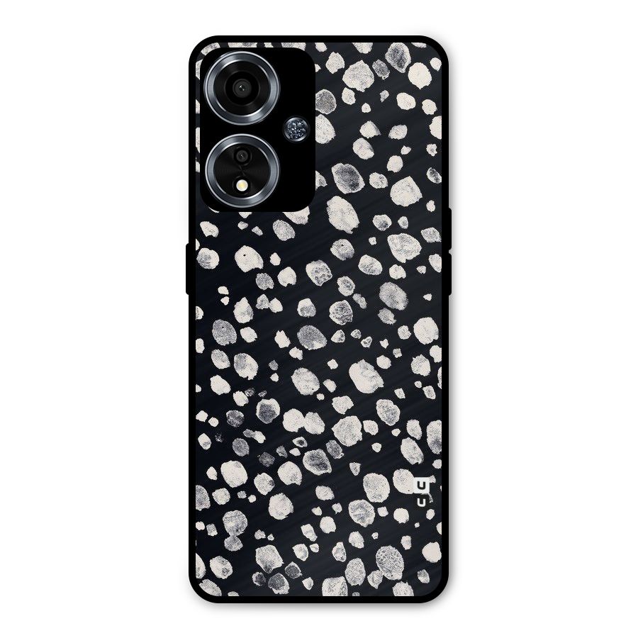 Classic Rocks Pattern Metal Back Case for Oppo A59