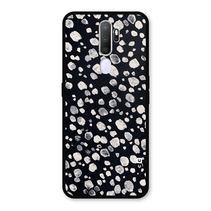 Classic Rocks Pattern Metal Back Case for Oppo A9 (2020)