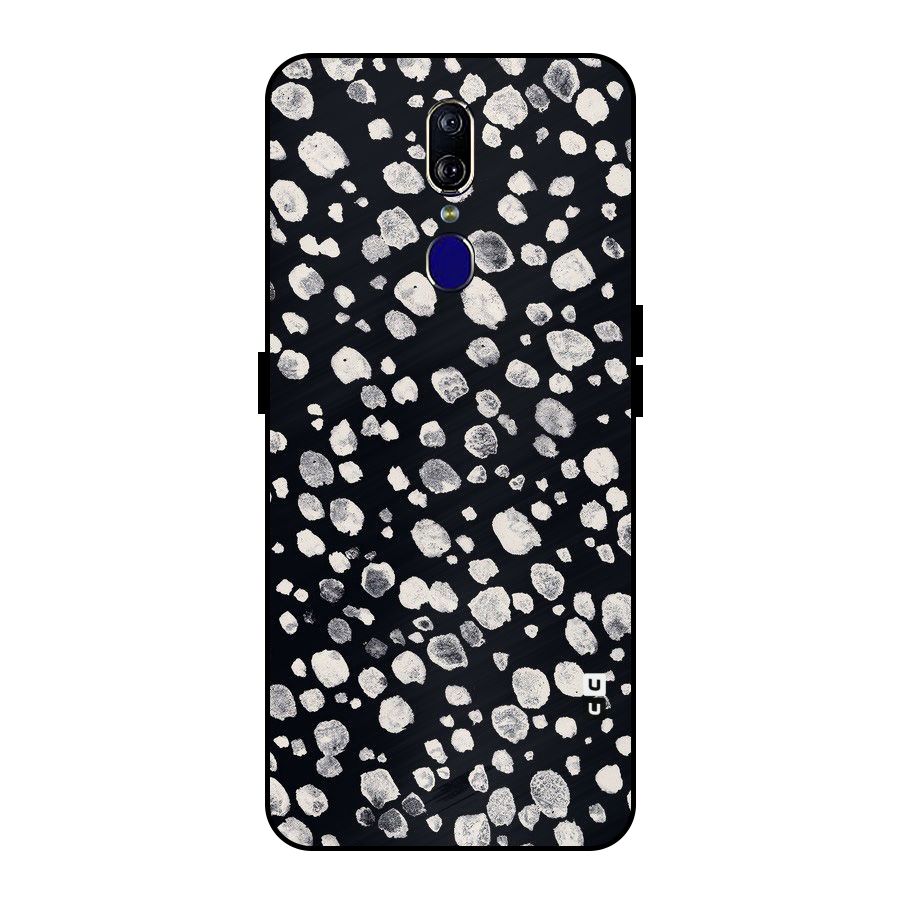 Classic Rocks Pattern Metal Back Case for Oppo F11