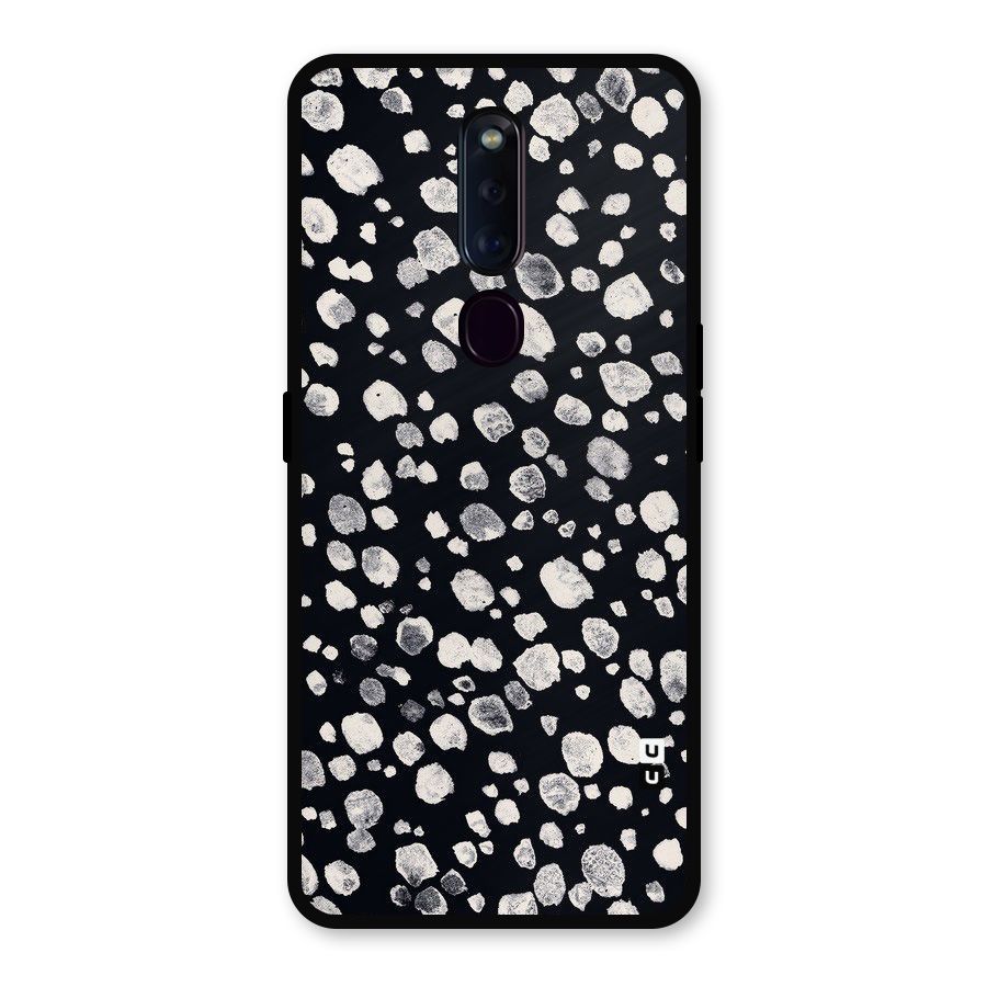 Classic Rocks Pattern Metal Back Case for Oppo F11 Pro
